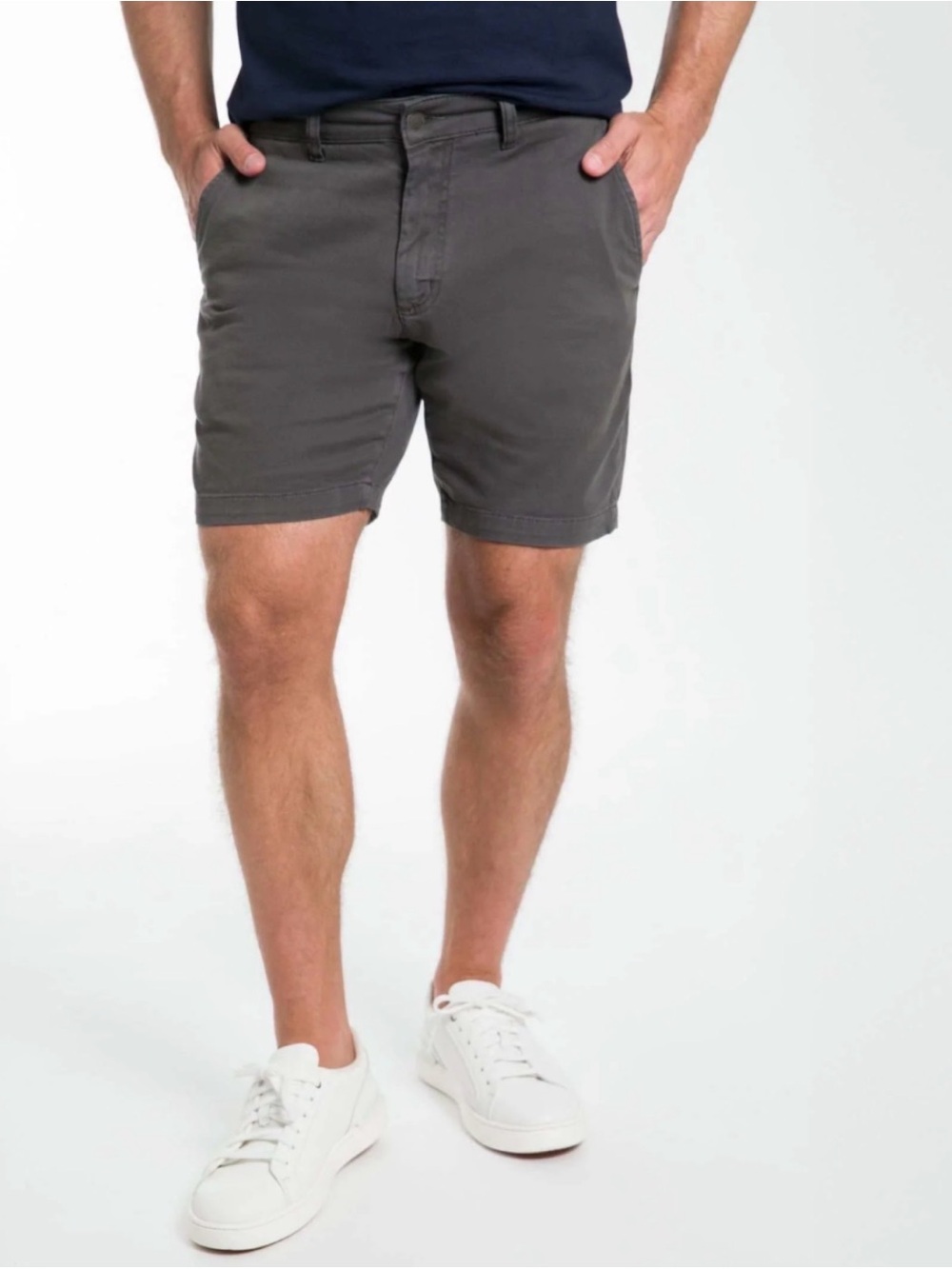 Nautica Men's Casual Cargo Shorts - Charcoal Gray